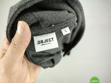 długi sweter sukienki: Object, Kardigan damski, rozmiar L — 4