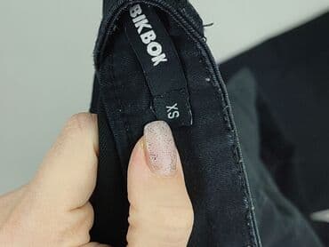 dżinsy czarne: Bik Bok, Jeansy damskie, rozmiar XS — 6