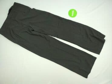 czarne satynowe spodnie zara: Zara, Spodnie materiałowe damskie, rozmiar M — 3