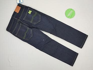 chicaca bluzy: Spodnie jeansowe, Disney, 7 lat, 116/122, stan - Bardzo dobry — 3