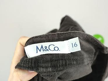 pull on trousers h: M&Co, Spodnie materiałowe damskie, rozmiar 2XL — 4