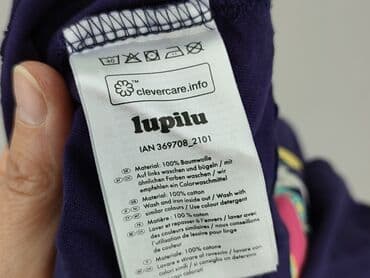 bluzka indygo: Bluzka, Lupilu, 3-4 lat, 98-104 cm, stan - Bardzo dobry — 5