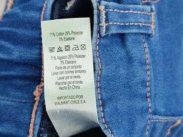 sweter hello kitty: Spodnie jeansowe, George, 1-3 m, stan - Idealny — 5