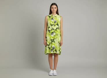 reserved sukienka butelkowa zieleń: VRS, Sukienka damska, rozmiar M — 7