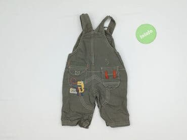 spodnie z obniżonym krokiem: Dungarees, 6-9 months, condition - Perfect — 3