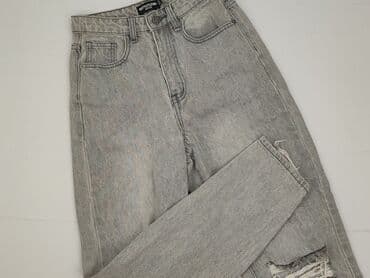 jeansy damskie proste nogawki: PrettyLittleThing, Jeansy damskie, rozmiar 2XS — 1