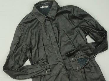 koszula z eko skóry reserved: Stradivarius, Шкіряна куртка жіноча, розмір M — 1