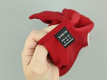shein katana: Krótki żakiet bolerko SHEIN – damski - Kolor: intensywna czerwień - — 5