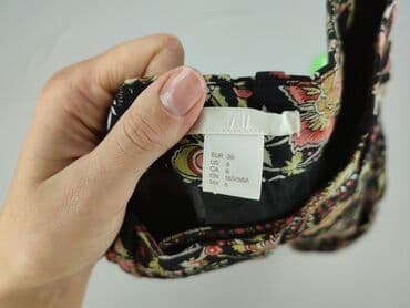 hm krótkie spodenki czarne: H&M, Spodnie materiałowe damskie, rozmiar S — 4