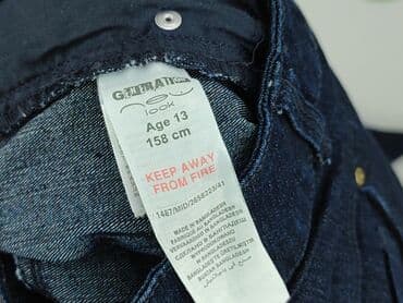 fioletowe spodnie h m: Spodnie jeansowe, 13 lat, 158, stan - Idealny — 5