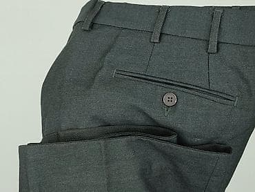 Men: Męskie spodnie garniturowe TONI 2 - Kolor: ciemnoszary/antracyt - — 6