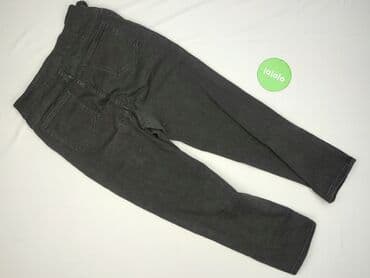 woskowane jeansy z wysokim stanem: Jeansy damskie, rozmiar M — 3