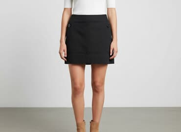 czarne spódnice hm: H&M, Spódnica damska, rozmiar L — 1