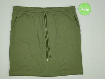 spódniczka khaki: Janina, Spódnica damska, rozmiar 4XL — 2