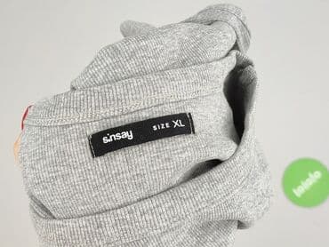 bluza szara pull and bear: Sinsay, T-shirt damski, rozmiar XL — 4