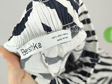 ogrodniczki pull and bear: Damskie spodnie Bershka – wzór zebra - Marka: Bershka - Rozmiar z — 4