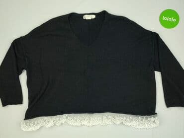 nylon sweter: H&M, Sweter damski, rozmiar L — 2