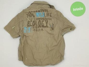 koszulka lewego: Shirt 2-3 years, condition - Very good, pattern - Print, color - Khaki — 3