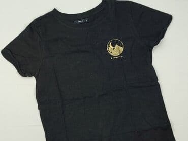 reserved czarne t shirty: Reserved, Футболка жіноча, розмір M — 2