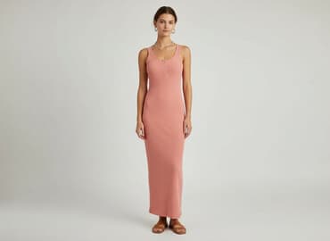 czerwona sukienka cropp: Pieces, Sukienka damska, rozmiar S — 6