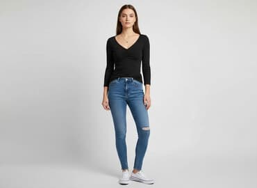 gina tricot jeansy: Gina Tricot, Bluzka damska, rozmiar S — 6