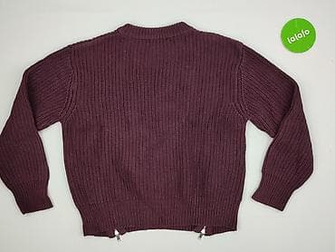 sweter bordo: Gina Tricot, Sweter damski, rozmiar L — 3
