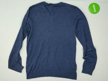 sweter z dekoltem v h m: H&M, Sweter dla mężczyzn, rozmiar M — 3
