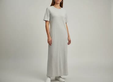 sukienki muślinowa midi: Sukienka damska, rozmiar S — 5