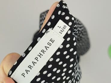 czarne bluzki w biale grochy: Bluzka damska, rozmiar L — 5