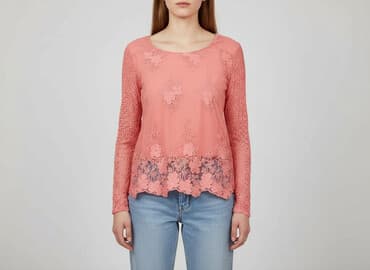 apricot bluzki: Bluzka damska, rozmiar S — 5