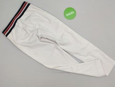 spodnie w paski cropp: Spodnie materiałowe damskie, S — 3