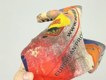 rajstopy w czerwono czarne paski: Tube scarf, condition - Very good — 4