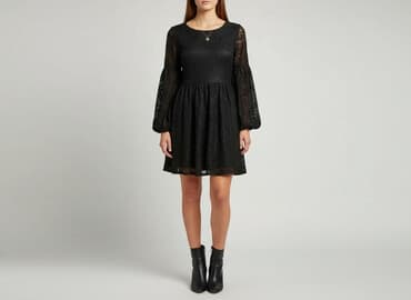 satynowe sukienki mini: Sukienka damska, rozmiar S — 5