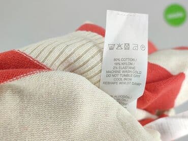 sweter w paski z serduszkiem: Atmosphere, Sweter damski, rozmiar L — 5