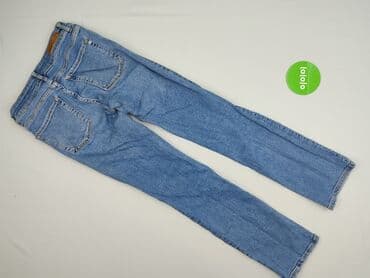 srebrne jeansy: Jeans for women, size S — 4