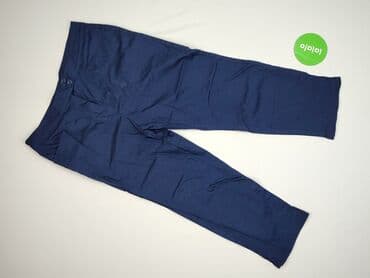 granatowe chinosy damskie: Tu, Spodnie 3/4 damskie, rozmiar XL — 2