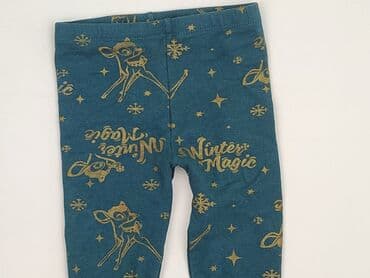 massimo dutti spodnie woskowane: Leggings for kids, Disney, 1.5-2 years, 92, condition - Very good — 1