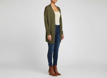 kamizelka futerko h m: H&M, Kardigan damski, rozmiar XS — 7