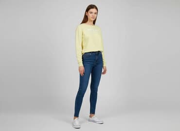 sinsay bluza pomaranczowa: Sinsay, Bluza damska
, rozmiar S — 7