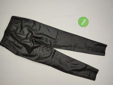 sukienki z imitacji skory: Mohito, Material trousers for women, size S (EU 36) — 3