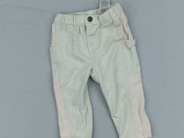 modne jeansy: Denim pants, 9-12 months, condition - Good — 1