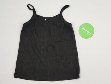 czarne prążkowane bluzki: Top damski, rozmiar S — 3