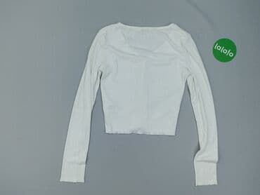 srebrna bluzka h: NA-KD, Women's blouse, size S (EU 36) — 3