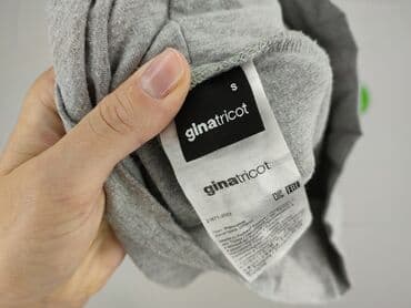 spodnie dzianinowe prążkowane: Gina Tricot, Spodnie materiałowe damskie, rozmiar S — 4