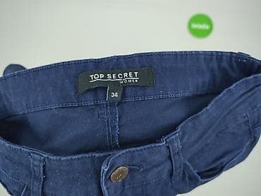candy tm pl: Top Secret, Spodnie materiałowe damskie, rozmiar 2XS — 4