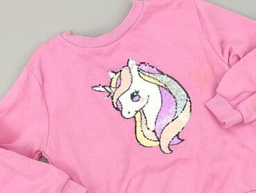 c and a bluza: Sweatshirt, H&M, 5-6 years, 110-116 cm, condition - Very good — 1