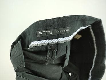 cargo: Zara, Material trousers for women, size L — 5
