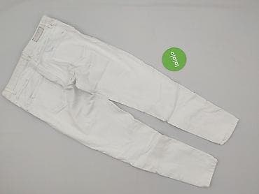 reserved spodnie biale: Spodnie materiałowe damskie, rozmiar L — 3