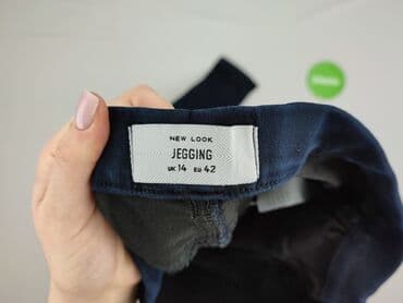 legginsy: Leggings, Jeansy damskie, rozmiar L — 6