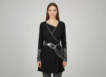 czarne bluzki sylwestrowa: Сукня жіноча, розмір S — 1